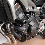 OGGY KNOBBS MT-09 14-16, TRACER 900 15-20 & XSR 900 16-21 (Black Knobbs & Case Saver) - OK842CS