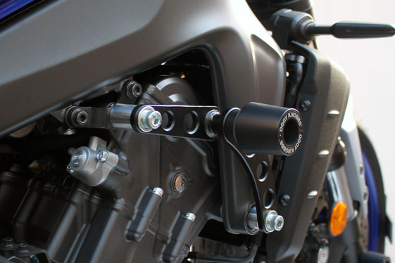 OGGY KNOBBS MT-09, TRACER 9 21-25 & XSR 900 22-25 (Black Knobbs) - OK857
