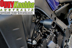 OGGY KNOBBS MT-09, TRACER 9 21-25 & XSR 900 22-25 (Black Knobbs) - OK857