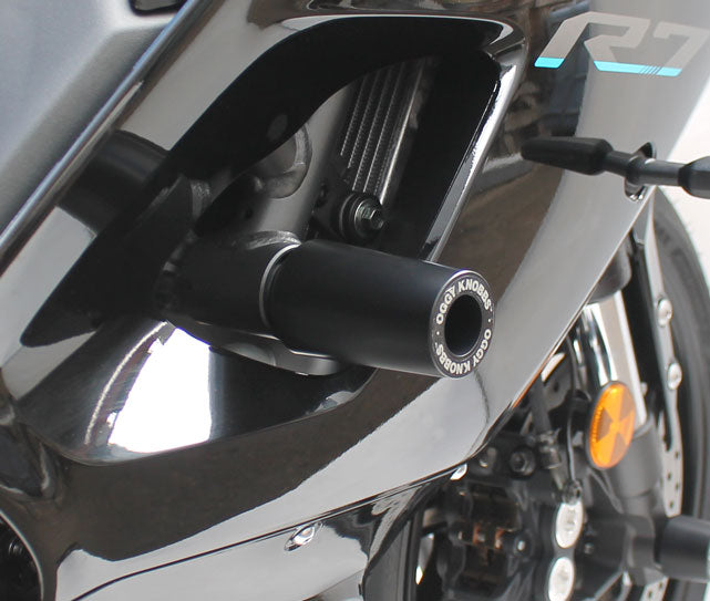 OGGY KNOBBS YZF-R7 22-25 (Black Knobbs) - OK862
