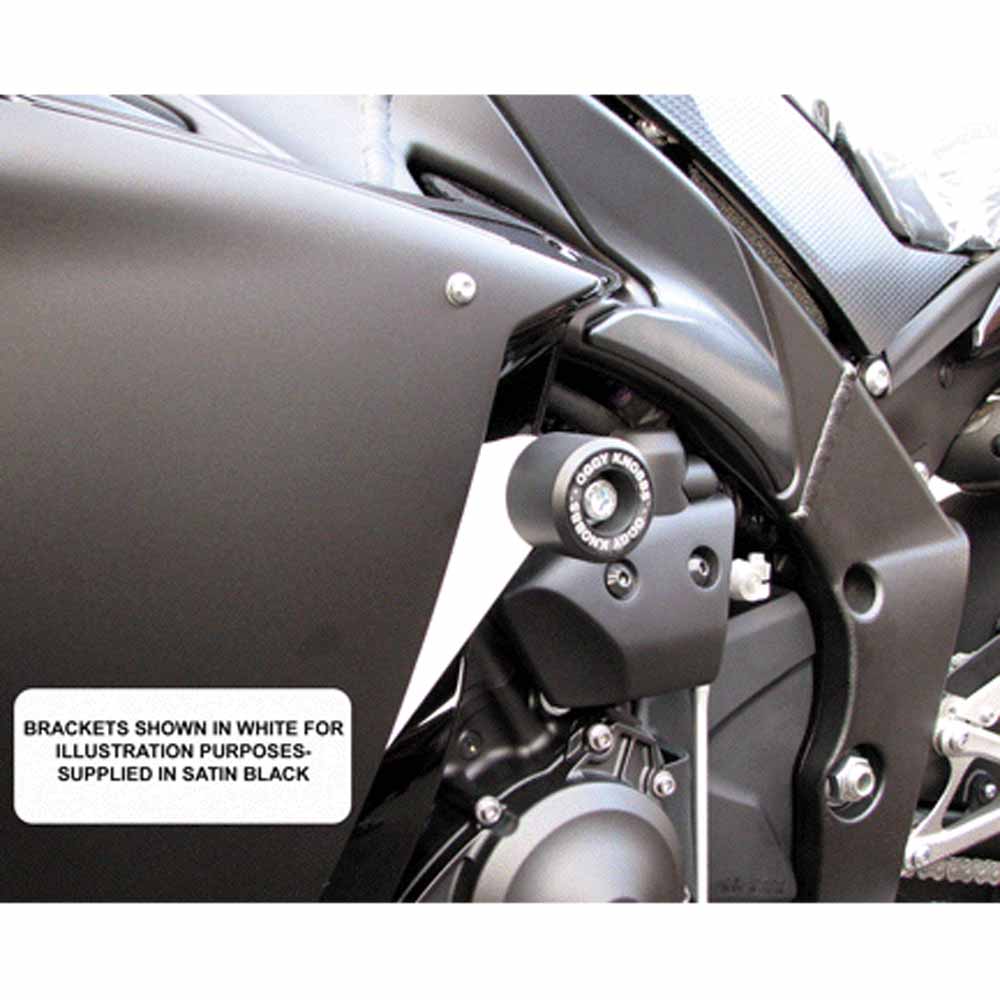 OGGY KNOBBS YZF-R1 09-14 (Black Knobbs; NO CUT) - OK894