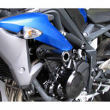 OGGY KNOBBS 660-675 STREET TRIPLE 13-17 (Black Knobbs) - OK918