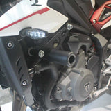 OGGY KNOBBS 660-765 STREET TRIPLE 17-24 (Black Knobbs) - OK926