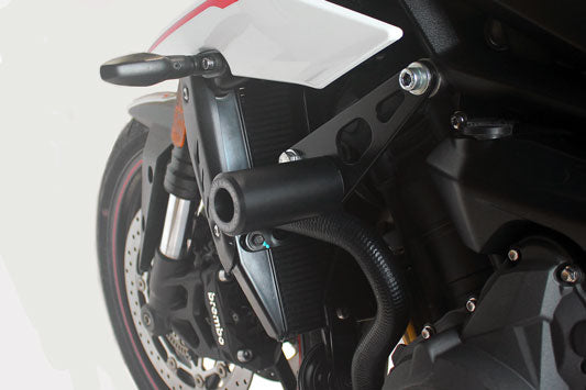 OGGY KNOBBS 660-765 STREET TRIPLE 17-24 (Black Knobbs) - OK926
