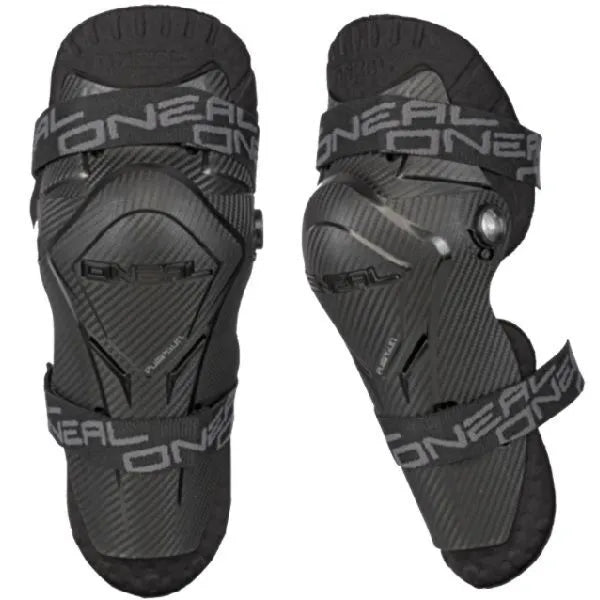 ONEAL PUMPGUN MX CARB LOOK KNEE GUARDS - YOUTH (BLK) (WAS 0256207)