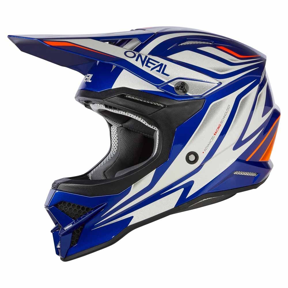 ONEAL 3SRS HELM VERTICAL - BLU/WHT (XS)