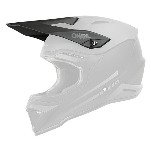 ONEAL 25 1SRS S/P-HELM PEAK SOLID V. 25 - MATTE BLK