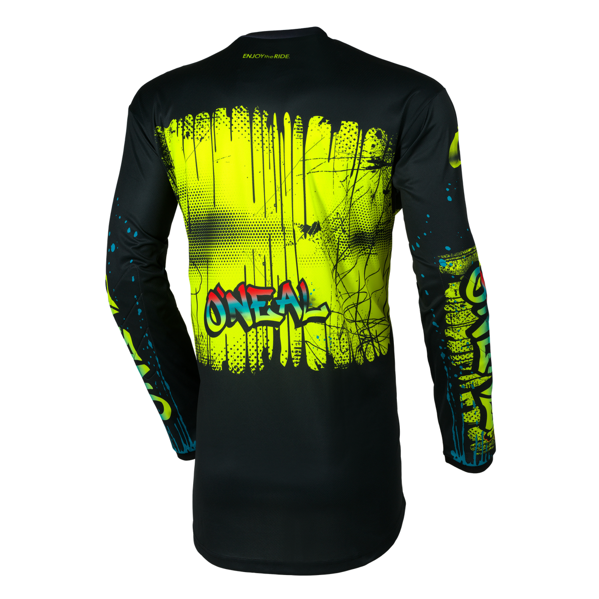 Oneal 27 Element Youth Jsy Rancid - Blk/n-Yel