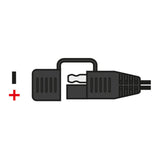 Oxford 12 Volt Plug to USA/SAE Connector (0.5m Lead)