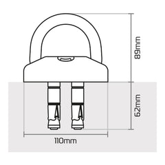OXFORDTASK FORCE- GROUND & WALL ANCHOR KIT