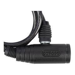 Oxford Bumper Cable Lock Smoke 6mm X 600mm