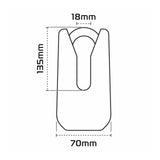 Oxford Monster Disc Lock - Yellow