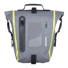 Oxford Tank Bag Aqua M8 - Black / Grey / Fluro Yellow
