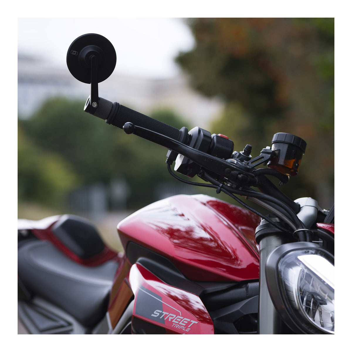 Oxford Circle 360 Bar End Mirror (Each)
