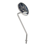 Oxford Mirror Deluxe Chrome Left 10mm