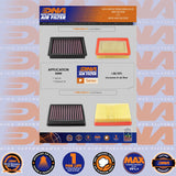 R 12 & R 12 NINE-T 24- DNA AIR FILTER - P-BM12N24-01