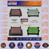 CMX 1100 (REBEL) 21-25 - DNA AIR FILTER - P-H11CR21-01