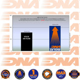 660 TIGER SPORT 22-25 & 660 TRIDENT 21-25 - DNA AIR FILTER - P-TR6N21-01