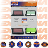 660 TIGER SPORT 22-25 & 660 TRIDENT 21-25 - DNA AIR FILTER - P-TR6N21-01
