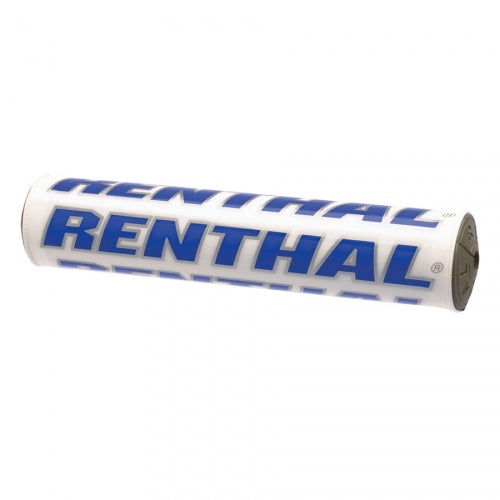 RENTHAL SX BAR PAD 10 INCH 240mm WHT/BLU - GRY FOAM (P209)