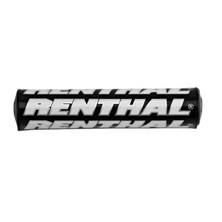 RENTHAL SX BAR PAD MINI 8.5 INCH 205mm BLK/SIL/WHT - GRY FOAM (P216)