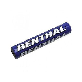 RENTHAL SX BAR PAD MINI 8.5 INCH 205mm BLU/SIL/WHT - GRY FOAM (P217)