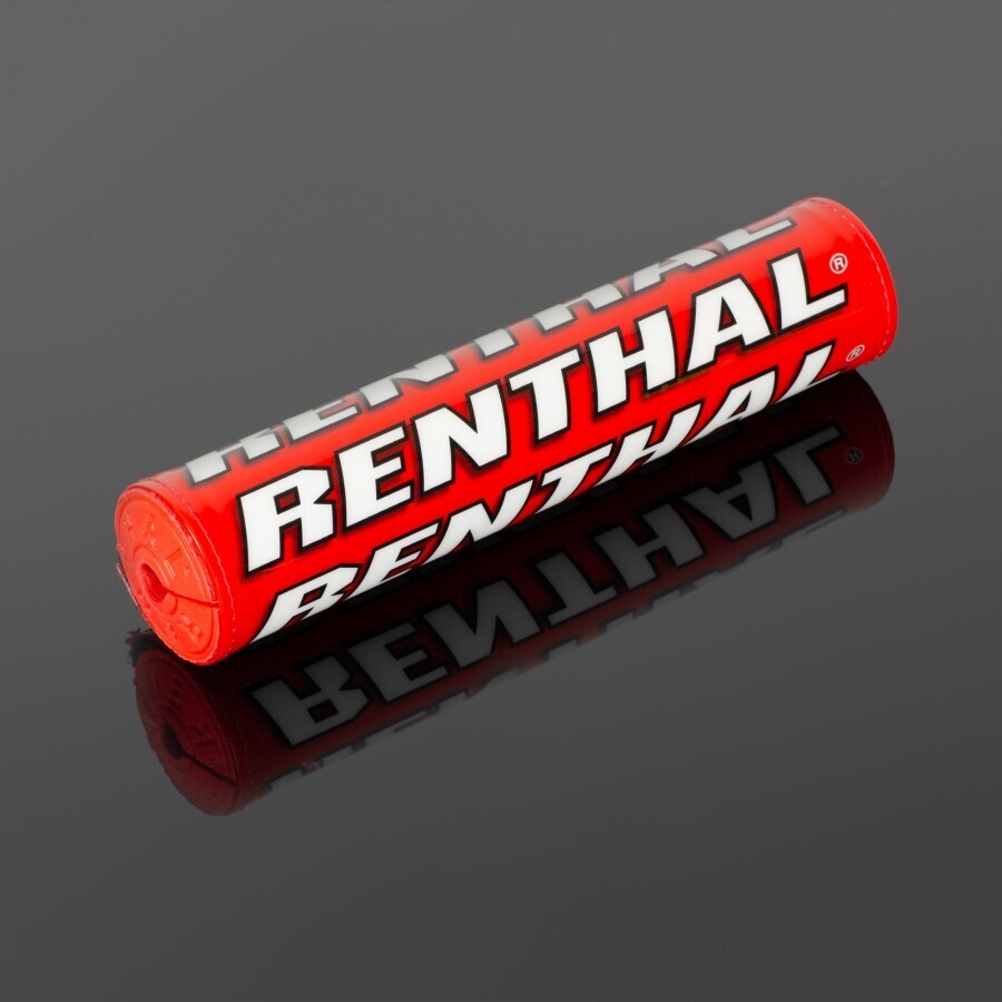 RENTHAL SX BAR PAD 10 INCH 240mm RED - RED FOAM (P324)