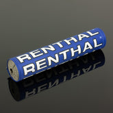 RENTHAL SX BAR PAD VINTAGE 10 INCH 240mm BLU/BLK/WHT - GRY FOAM (P349)