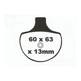 Premier Brake Pads - PV Semi Sintered