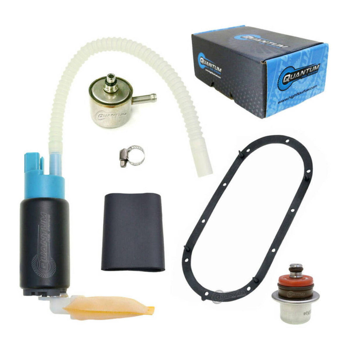 Quantum In-tank EFI Fuel Pump with Regulator, Tank Seal, Filter
