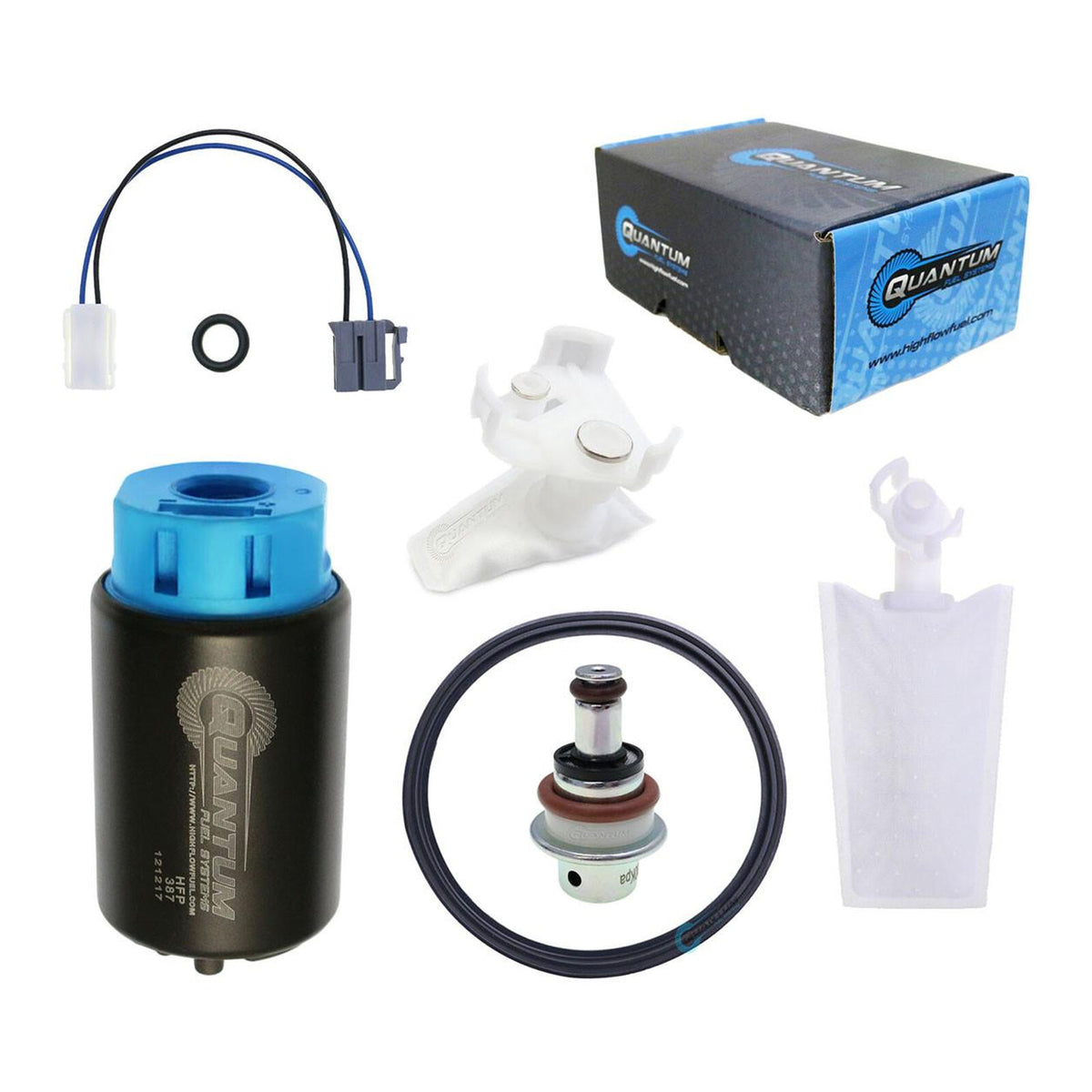 Quantum In-tank EFI Fuel Pump with Regulator, Tank Seal