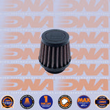 DNA FILTERS RUBBER TOP ROUND CLAMP ON 35mm INLET 57mm LENGTH AIR FILTER - RO-3500-5