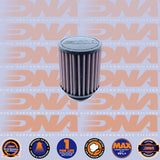 DNA FILTERS RUBBER TOP ROUND CLAMP ON 57mm INLET 87mm LENGTH AIR FILTER - RO-5700-85