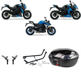 S48 Astra Black Topbox Kit GSX-S 1000 15-25 & GSX-S 1000 F 15-21 - S126S48BPBLK
