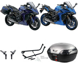 S48 Astra Silver Topbox Kit GSX-S 1000 GT 22-25 - S138S48BPSIL