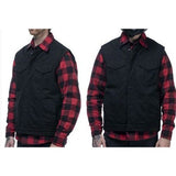 SCORPION FLAK DENIM VEST BLK (2XL)