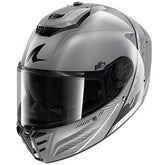 SHARK SPARTAN RS SPEED-TECH SIL/WHT/BLK