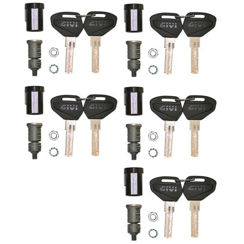 GIVI SECURITY LOCK 5 X BARREL & KEY
