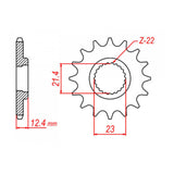 MTX 1593 Steel Front Sprocket #520 (10-593)