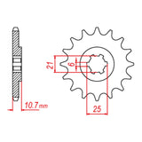 MTX 331 Steel Front Sprocket #630 (10-405)