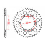 MTX 805 Steel Rear Sprocket #428 (11-01A)