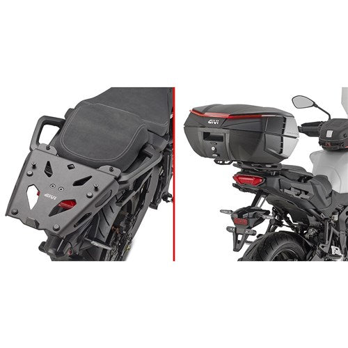 GIVI Specific Monokey Aluminium Rear Rack - Yamaha Tracer 9/GT/GT+ 25- (Plate Included)
