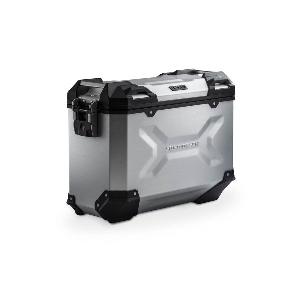 TRAX ADV M. Side case. Aluminum. 37 l. Left. Silver. (ALK.00.733.11000L/S)