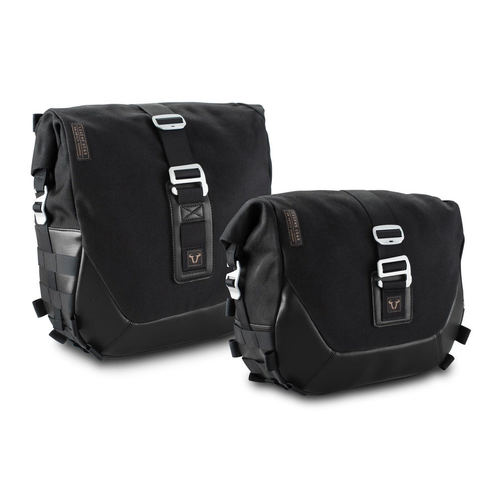 Legend Gear side bag system LC - Black Edition. Triumph Speed 400 / Scrambler 400 X (23-). (BC.HTA.11.616.20100)
