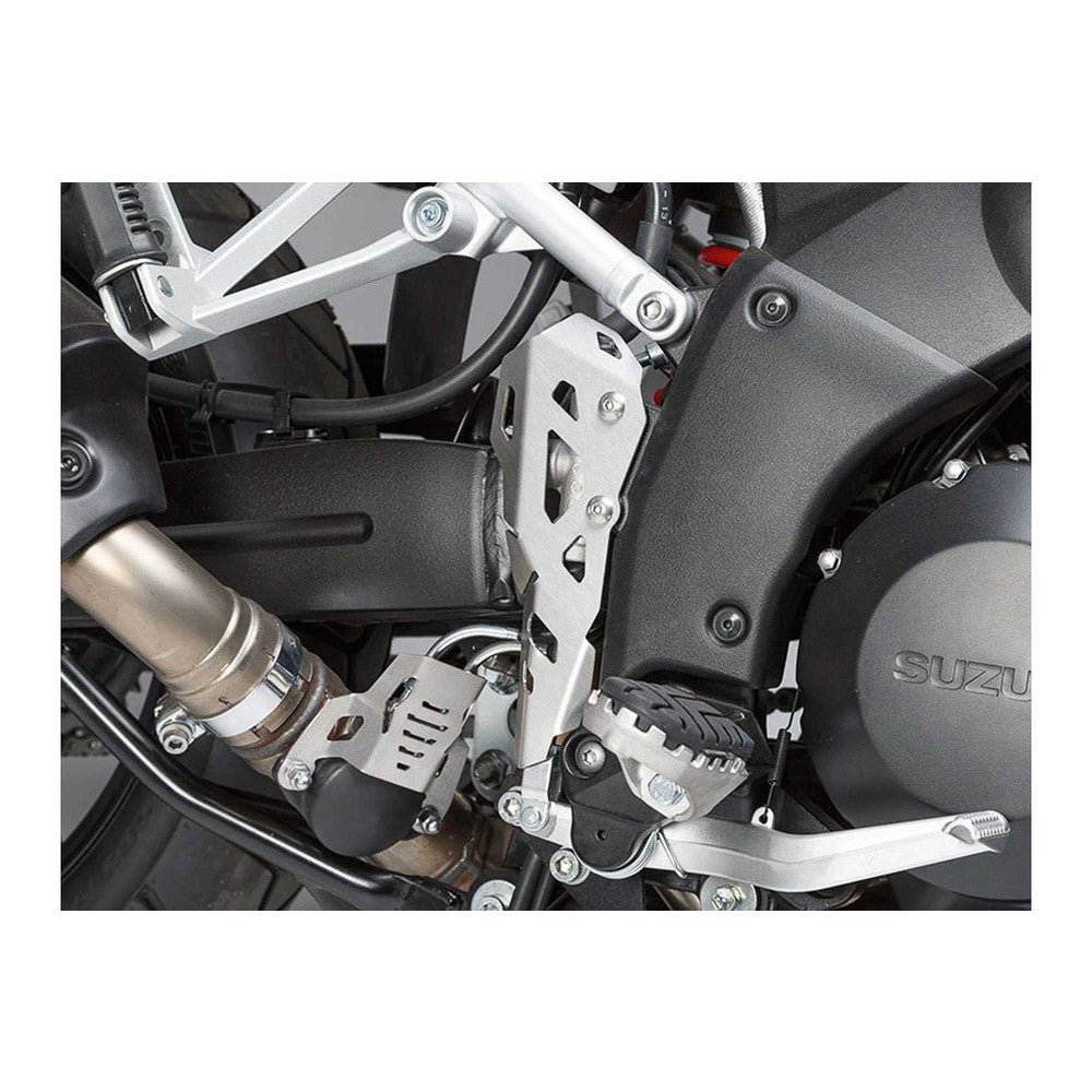 Brake cylinder guard.Silver. Suzuki V-Strom 1000 (14-19).(BPS.05.175.10100/S)