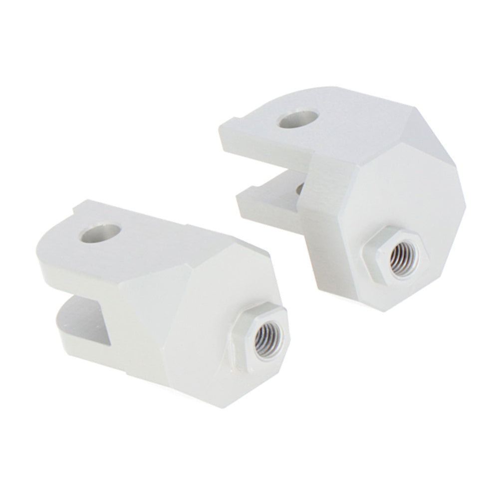 Mounting kit for ION footrest. Silver. BMW R1200/1250, R. E. Himalayan (21-). (FRS.07.011.80602/S)