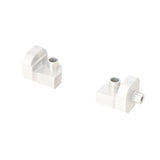 Mounting kit for EVO footrest. Silver. Aprilia Touareg 660 (21-) (FRS.13.112.80200/S)