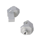 Mounting kit for EVO passenger footrest. Silver. Harley-Dav. Pan America, BMW R 1300 GS. (FRS.18.112.80100/S)