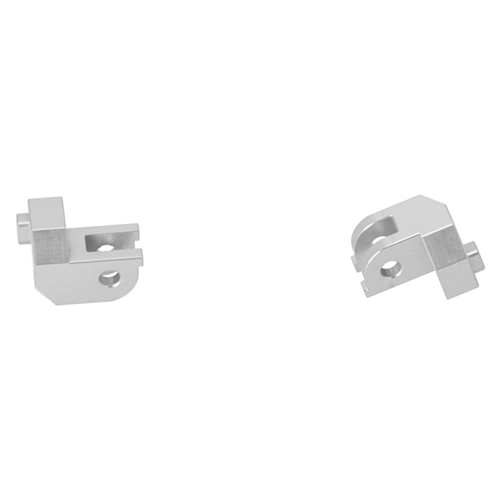 Mounting kit for ION footrest. Silver. Ducati Multistrada V4 / V2, DesertX. (FRS.22.011.80201/S) Superseded from SW-FRS2201180200-S