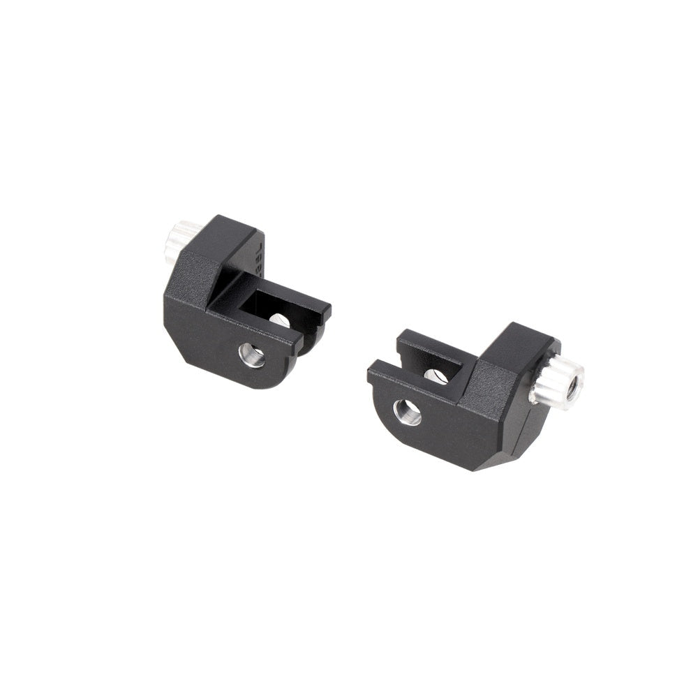Mounting kit for EVO footrest.Black. Ducati Multistrada V4 / V2, DesertX.(FRS.22.112.80201/B)